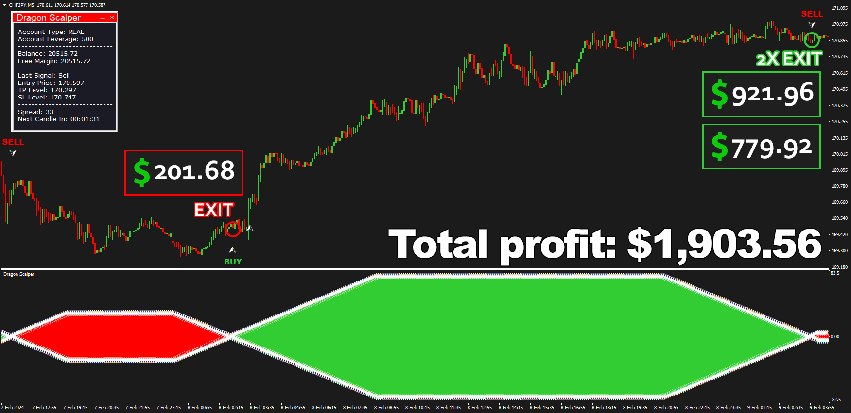 CHFJPYM5_pips DRAGON SCALPER-img-2