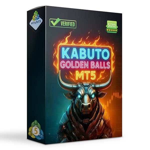 Kabuto Golden Balls EA MT5 Logo