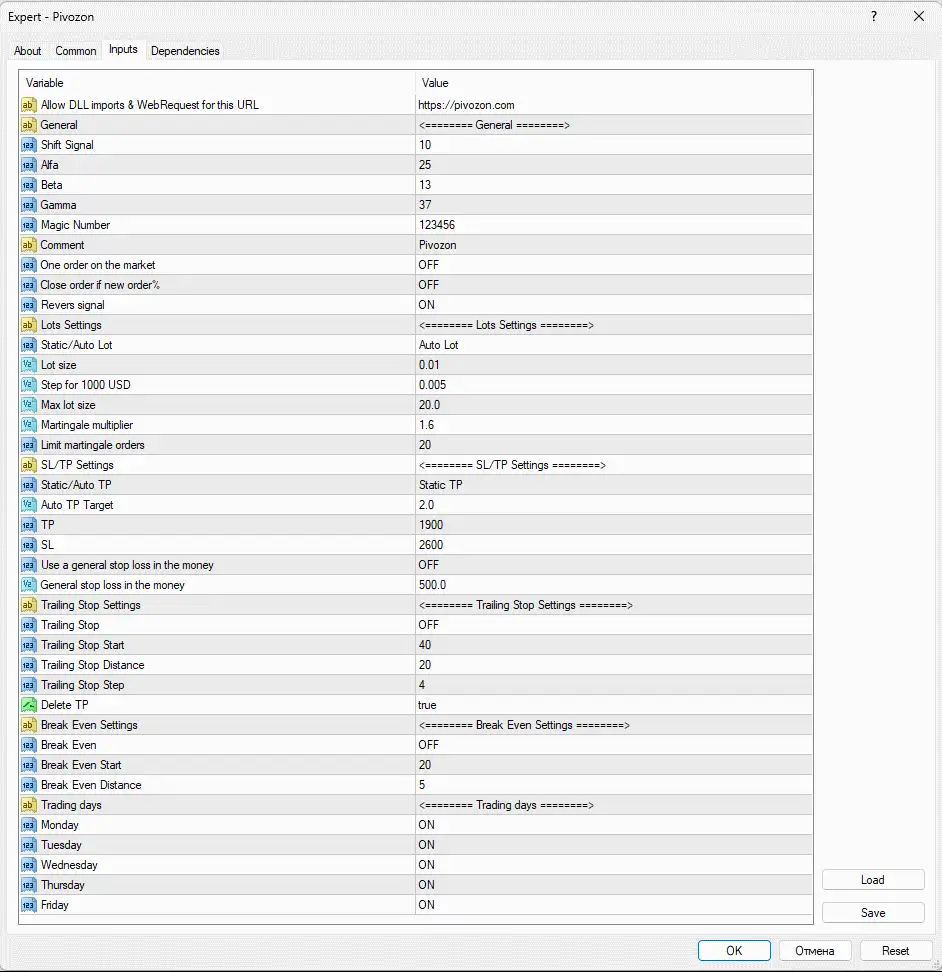 Pivozon EA MT4-Preview-3 Pivozon EA MT4-Preview-3