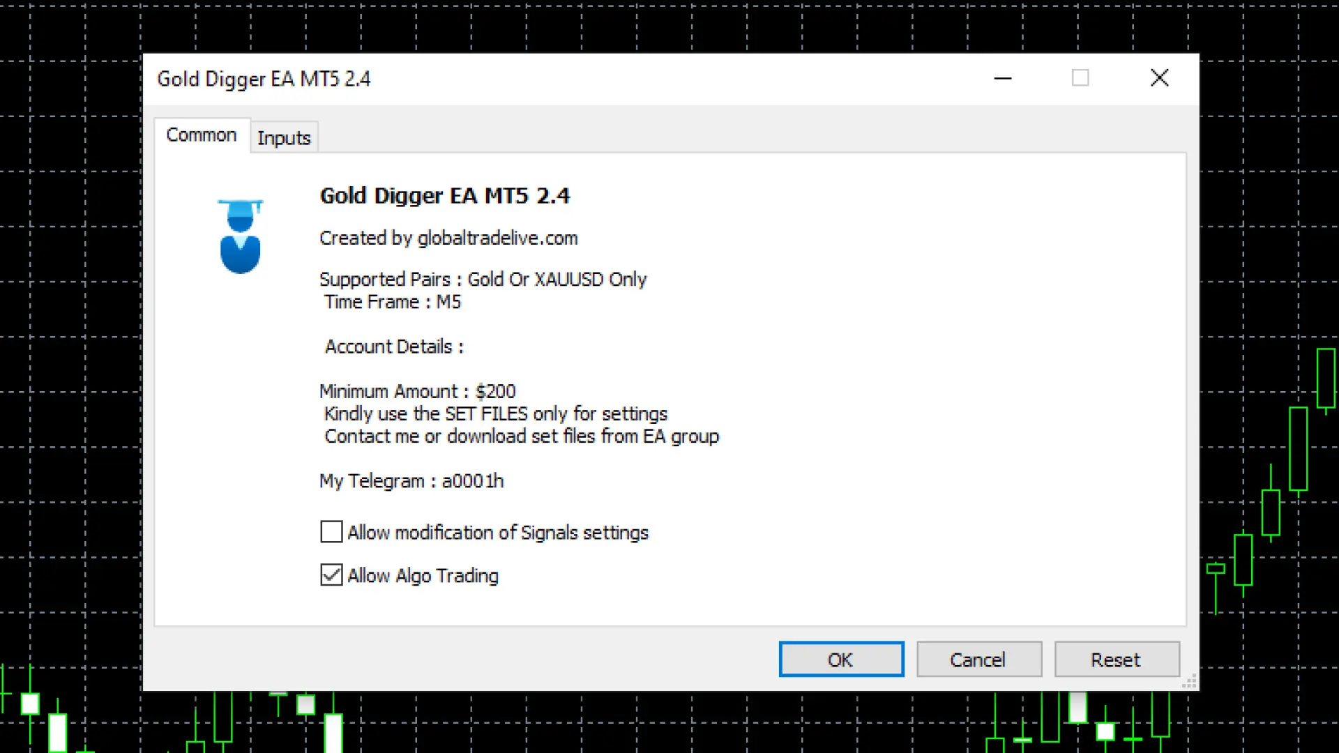 Gold Digger EA MT4-Preview-6 Gold Digger EA MT4-Preview-6