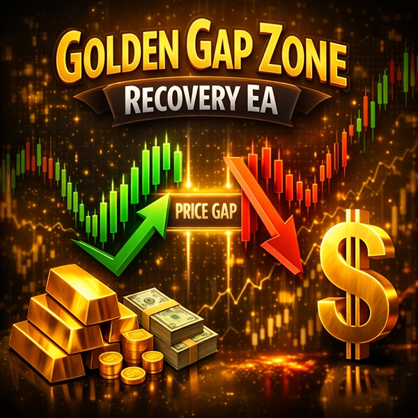 Golden Gap Zone Recovery EA MT5-Logo