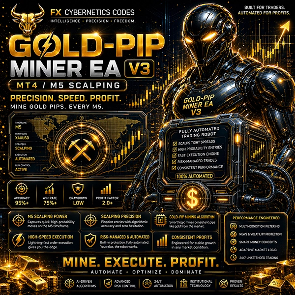 GOLD-PIP MINER EA MT4-Logo
