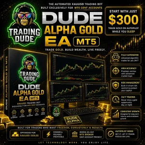 Dude Alpha Gold EA MT5-Logo