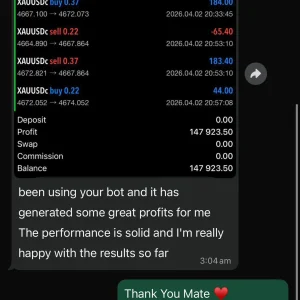 Dude Alpha Gold EA MT5-Preview-1
