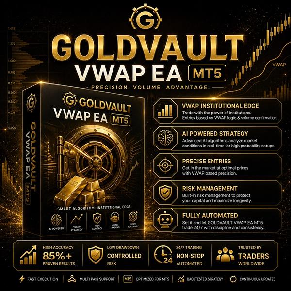 GOLDVAULT VWAP EA MT5-Logo