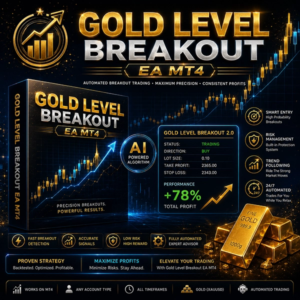 Gold Level Breakout EA MT4